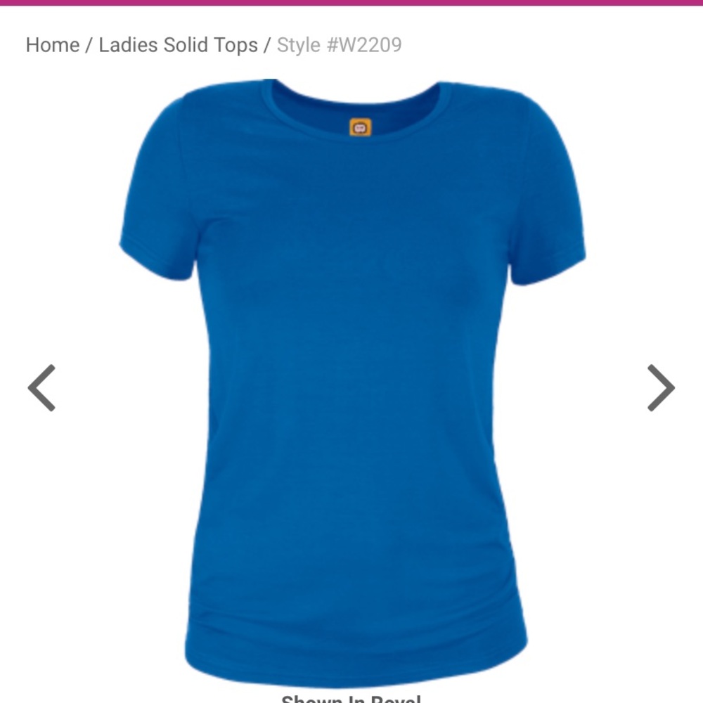 Wonder Wick scrub top